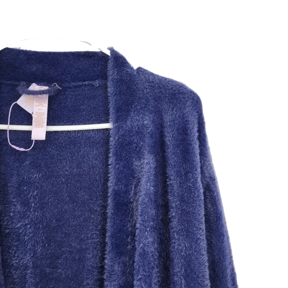 Savage X Fenty Women's Fuzzy Fleece Robe - 2X/3X - Picture 2 of 5